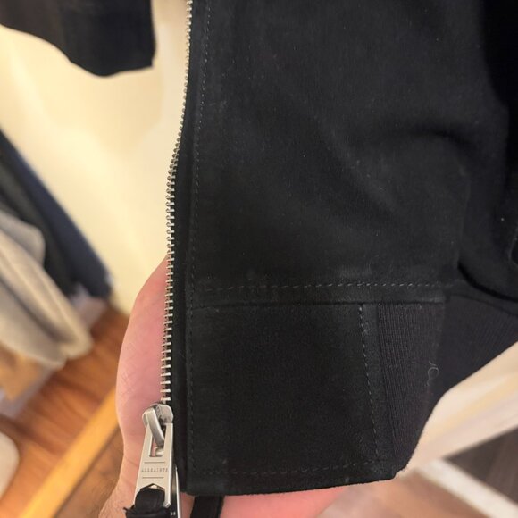 All Saints Suede Bomber - Picture 6 of 7
